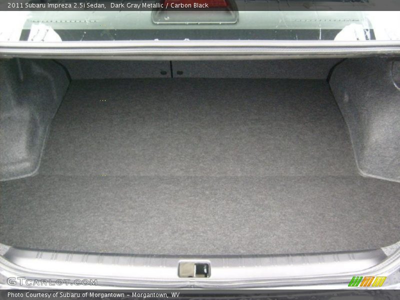 Dark Gray Metallic / Carbon Black 2011 Subaru Impreza 2.5i Sedan