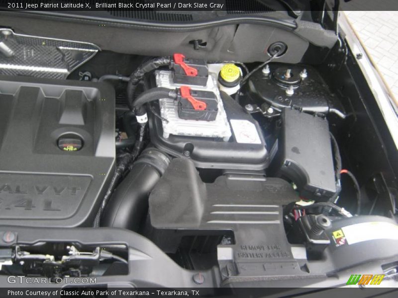 Brilliant Black Crystal Pearl / Dark Slate Gray 2011 Jeep Patriot Latitude X