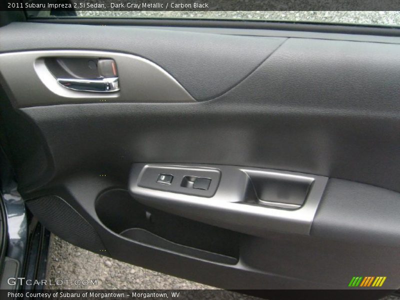 Dark Gray Metallic / Carbon Black 2011 Subaru Impreza 2.5i Sedan
