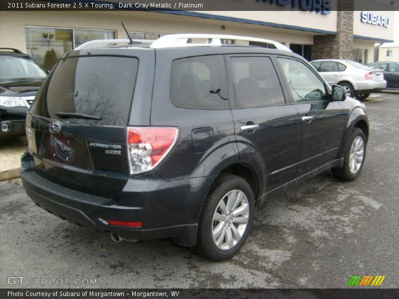 Dark Gray Metallic / Platinum 2011 Subaru Forester 2.5 X Touring