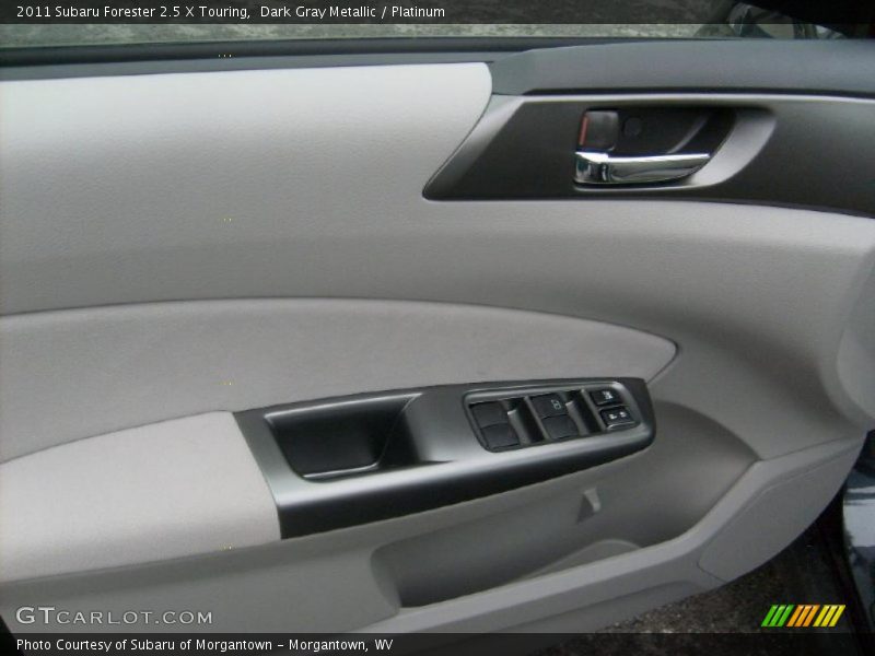 Dark Gray Metallic / Platinum 2011 Subaru Forester 2.5 X Touring