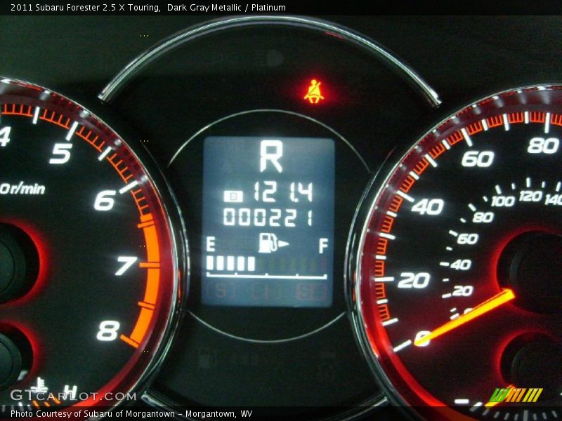 Dark Gray Metallic / Platinum 2011 Subaru Forester 2.5 X Touring