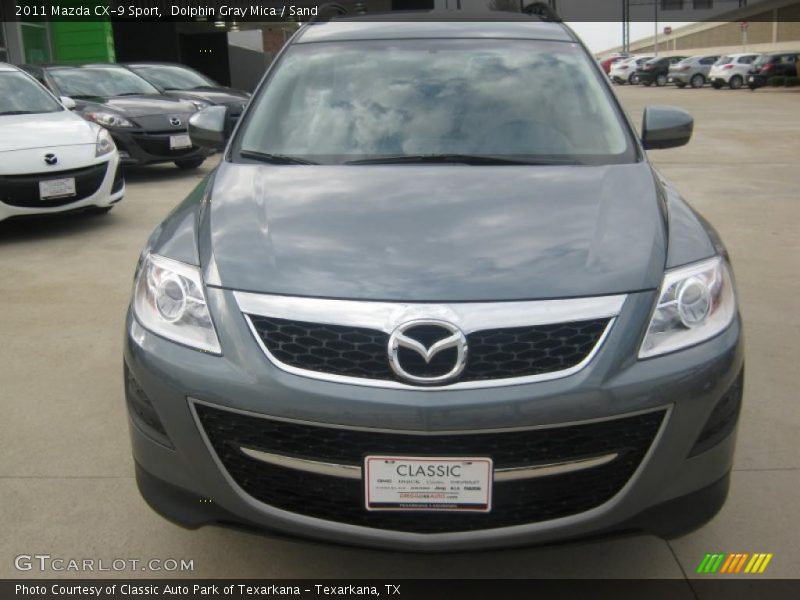Dolphin Gray Mica / Sand 2011 Mazda CX-9 Sport