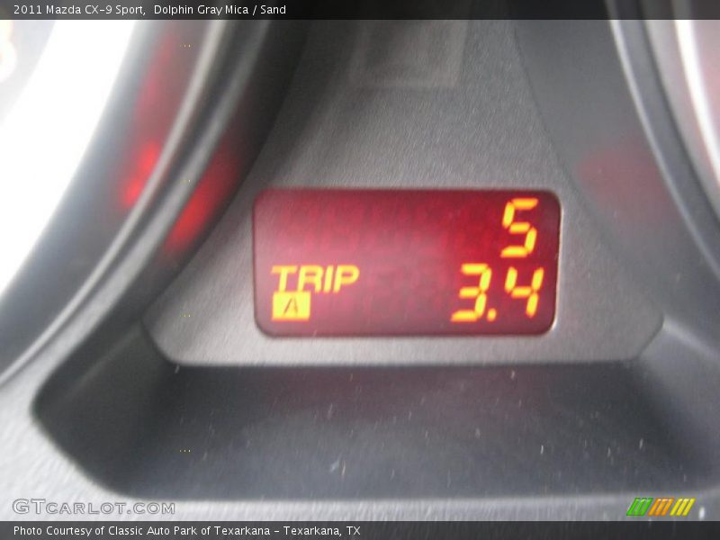 Dolphin Gray Mica / Sand 2011 Mazda CX-9 Sport