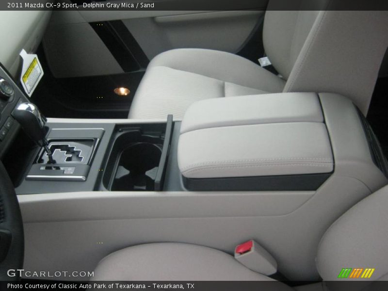 Dolphin Gray Mica / Sand 2011 Mazda CX-9 Sport