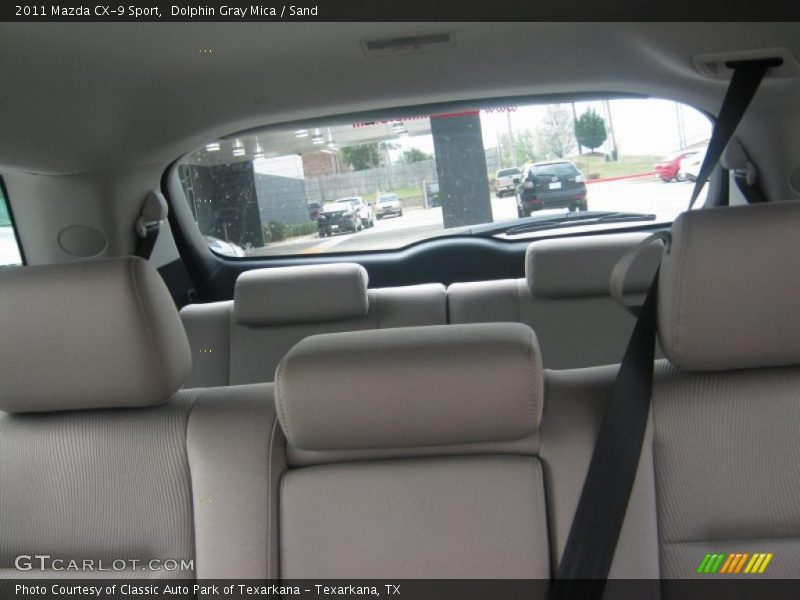 Dolphin Gray Mica / Sand 2011 Mazda CX-9 Sport