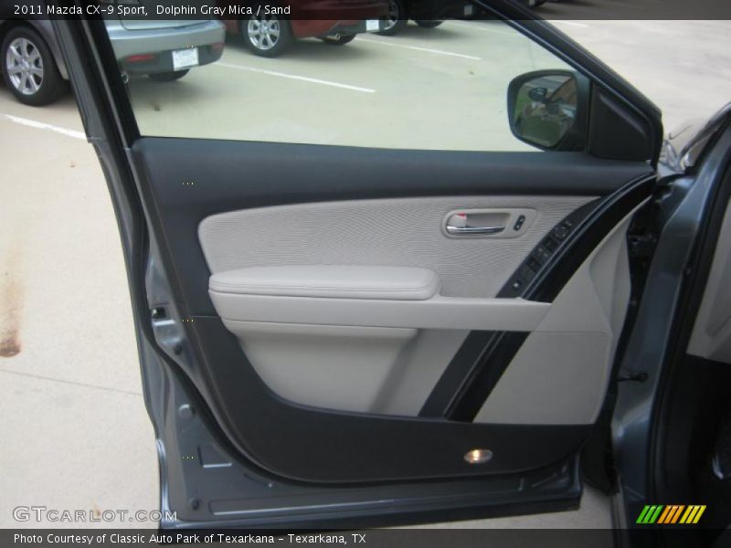 Dolphin Gray Mica / Sand 2011 Mazda CX-9 Sport