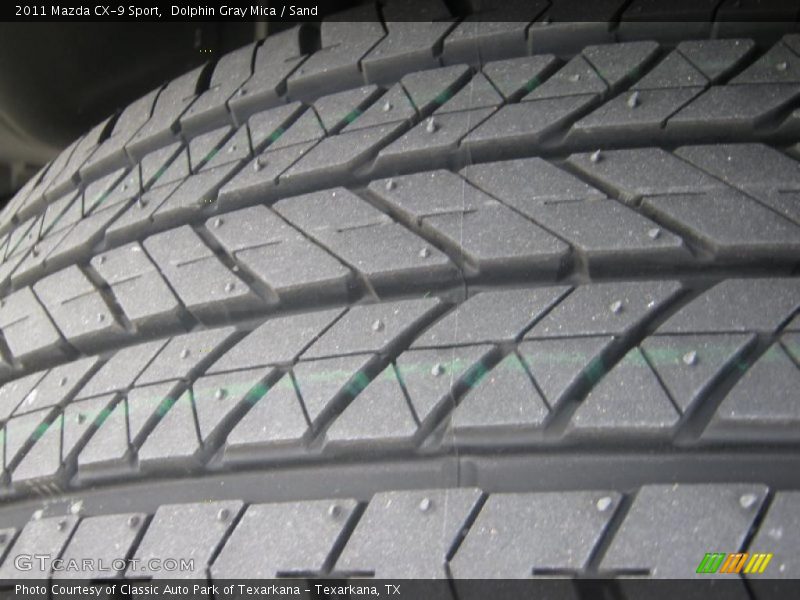 Dolphin Gray Mica / Sand 2011 Mazda CX-9 Sport