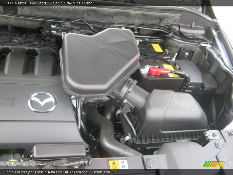 Dolphin Gray Mica / Sand 2011 Mazda CX-9 Sport