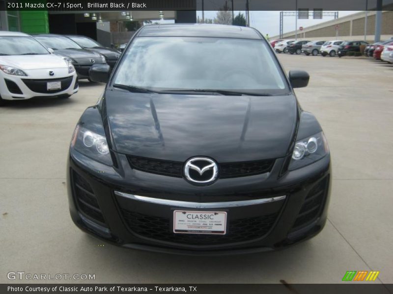 Brilliant Black / Black 2011 Mazda CX-7 i Sport