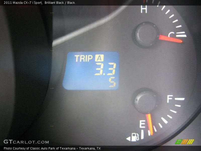 Brilliant Black / Black 2011 Mazda CX-7 i Sport
