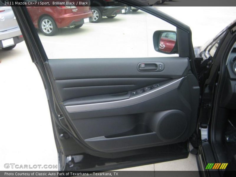 Brilliant Black / Black 2011 Mazda CX-7 i Sport