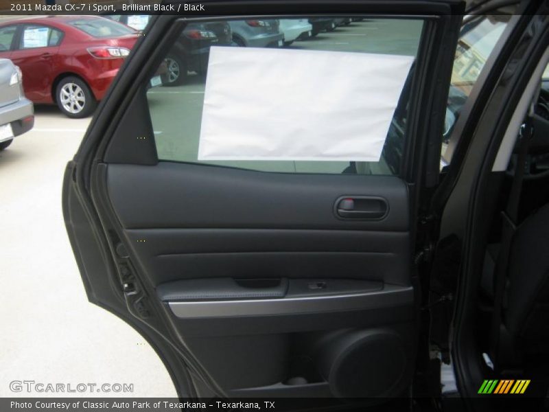 Brilliant Black / Black 2011 Mazda CX-7 i Sport