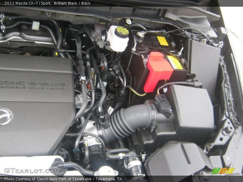 Brilliant Black / Black 2011 Mazda CX-7 i Sport