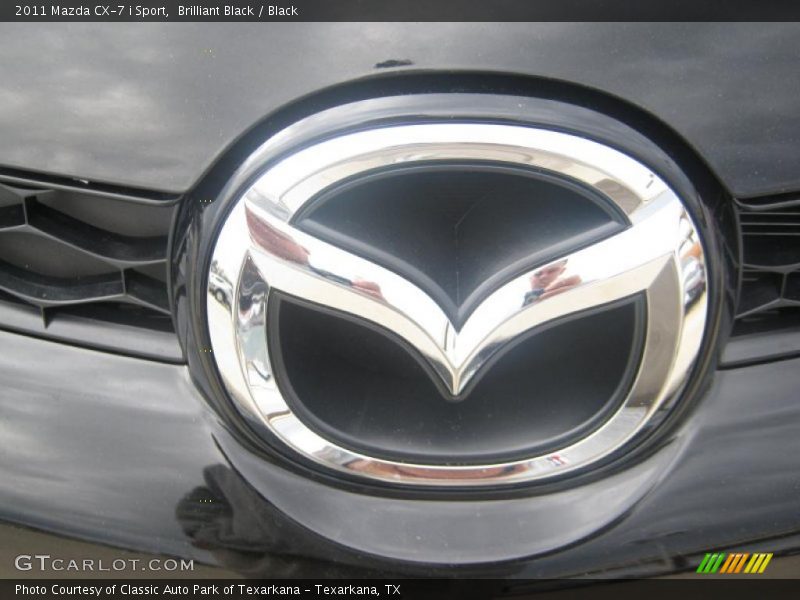 Brilliant Black / Black 2011 Mazda CX-7 i Sport