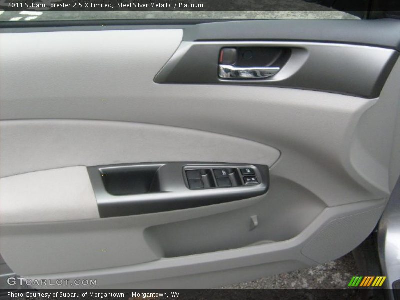 Steel Silver Metallic / Platinum 2011 Subaru Forester 2.5 X Limited