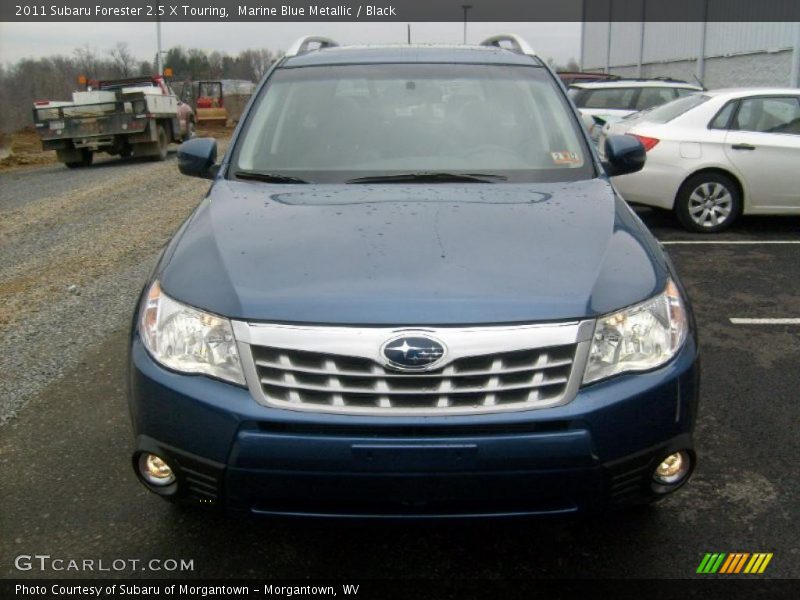 Marine Blue Metallic / Black 2011 Subaru Forester 2.5 X Touring