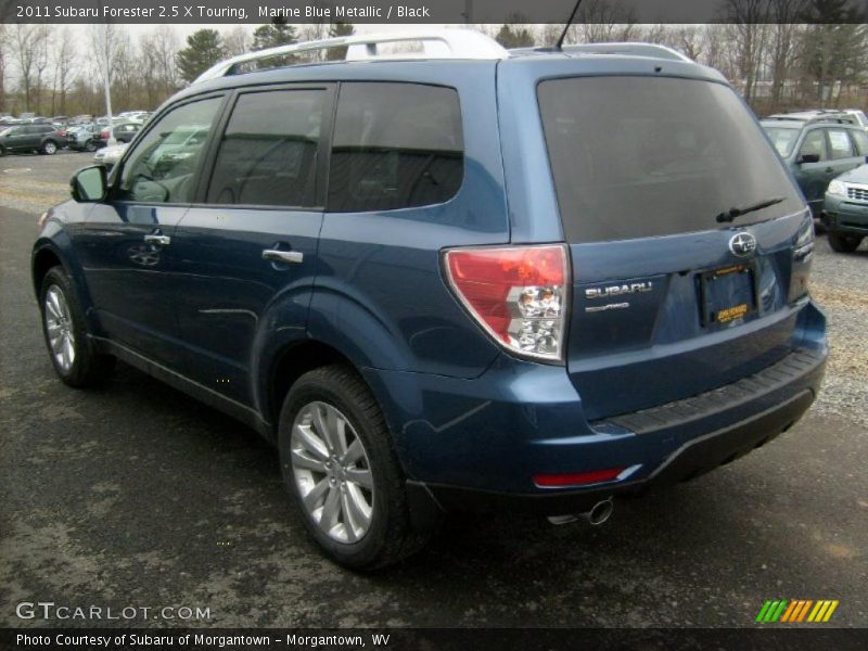 Marine Blue Metallic / Black 2011 Subaru Forester 2.5 X Touring