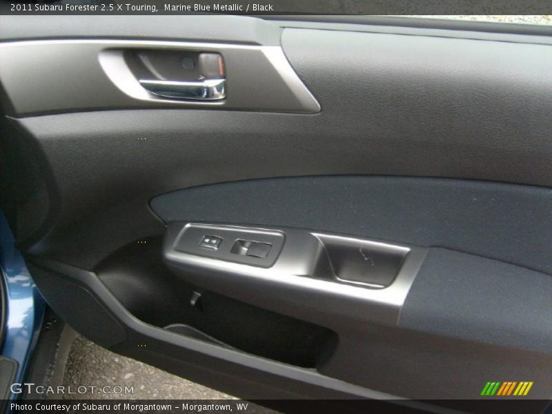 Marine Blue Metallic / Black 2011 Subaru Forester 2.5 X Touring