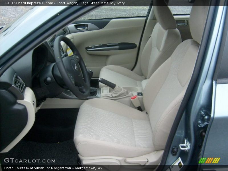  2011 Impreza Outback Sport Wagon Ivory Interior