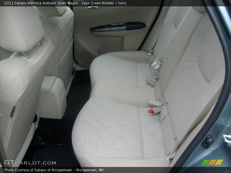  2011 Impreza Outback Sport Wagon Ivory Interior
