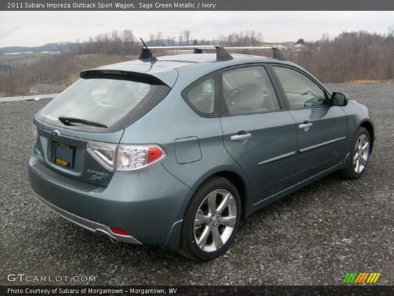  2011 Impreza Outback Sport Wagon Sage Green Metallic