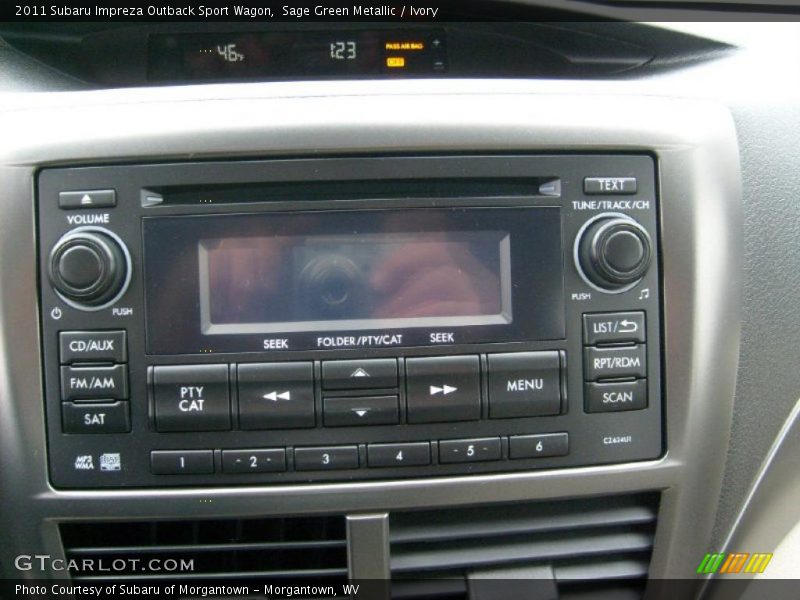 Sage Green Metallic / Ivory 2011 Subaru Impreza Outback Sport Wagon