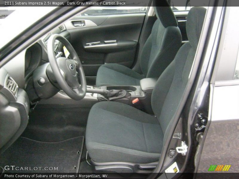 Dark Gray Metallic / Carbon Black 2011 Subaru Impreza 2.5i Wagon