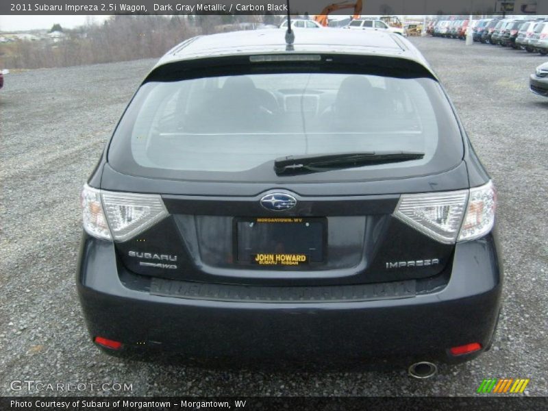 Dark Gray Metallic / Carbon Black 2011 Subaru Impreza 2.5i Wagon