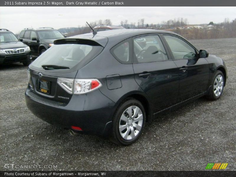 Dark Gray Metallic / Carbon Black 2011 Subaru Impreza 2.5i Wagon