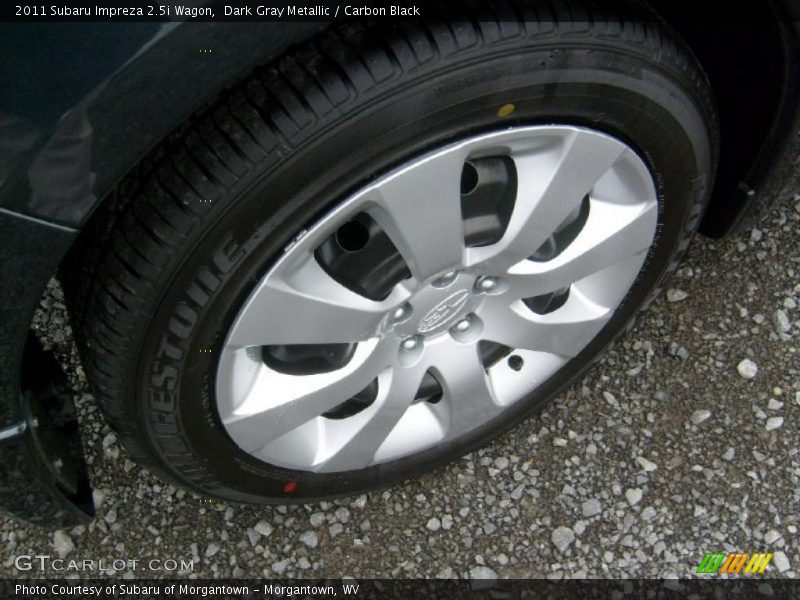 Dark Gray Metallic / Carbon Black 2011 Subaru Impreza 2.5i Wagon