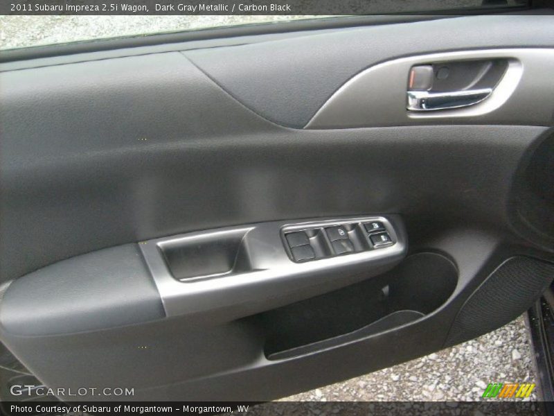 Dark Gray Metallic / Carbon Black 2011 Subaru Impreza 2.5i Wagon