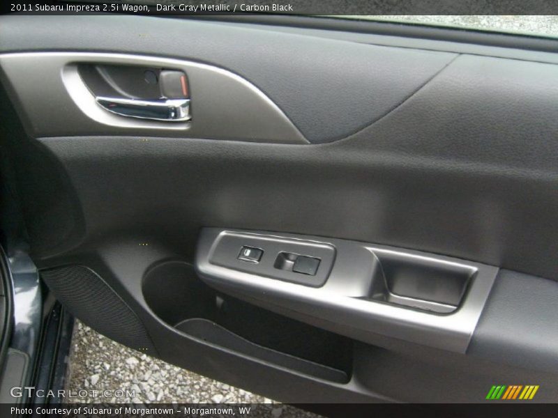 Dark Gray Metallic / Carbon Black 2011 Subaru Impreza 2.5i Wagon