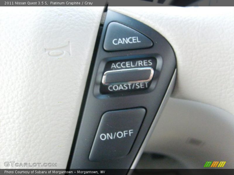 Platinum Graphite / Gray 2011 Nissan Quest 3.5 S