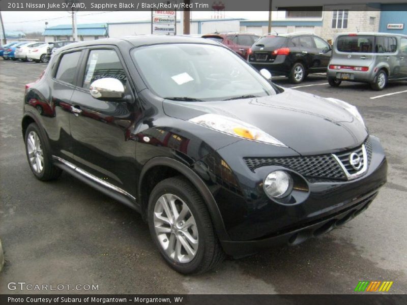 Front 3/4 View of 2011 Juke SV AWD