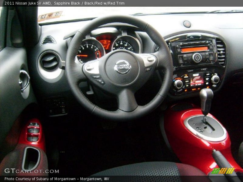 Dashboard of 2011 Juke SV AWD