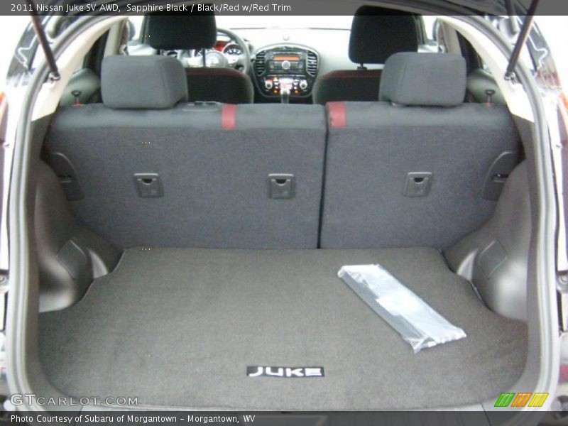  2011 Juke SV AWD Trunk
