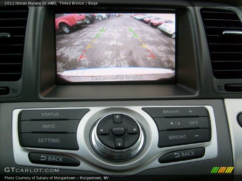 Controls of 2011 Murano SV AWD