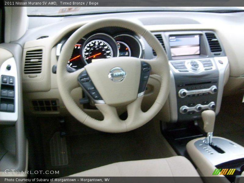 Tinted Bronze / Beige 2011 Nissan Murano SV AWD