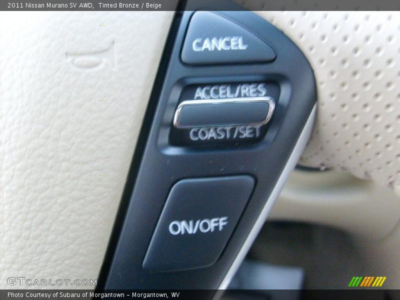 Tinted Bronze / Beige 2011 Nissan Murano SV AWD