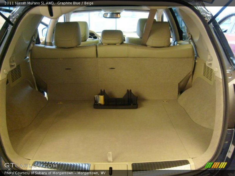 Graphite Blue / Beige 2011 Nissan Murano SL AWD