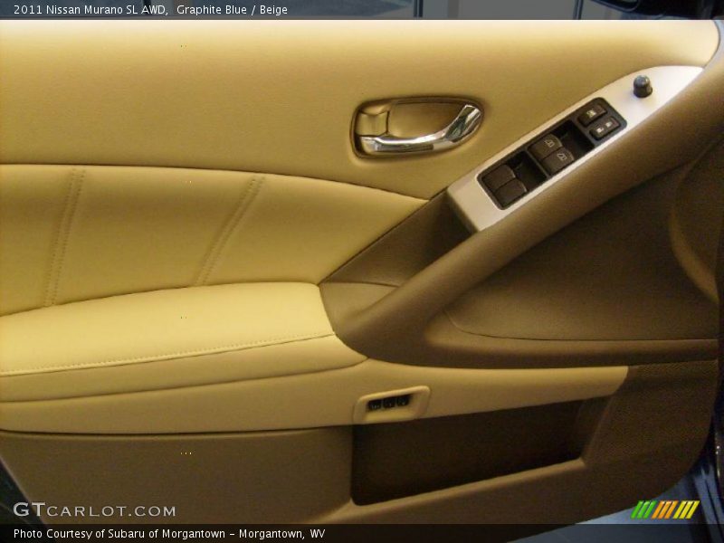 Graphite Blue / Beige 2011 Nissan Murano SL AWD