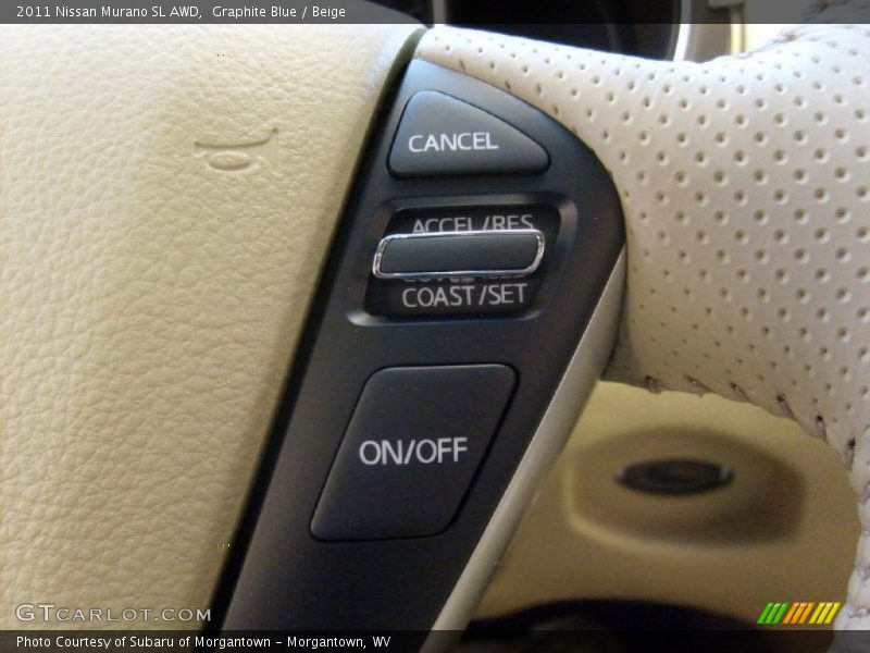 Graphite Blue / Beige 2011 Nissan Murano SL AWD