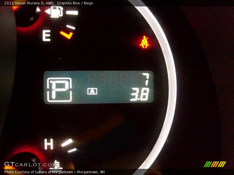 Graphite Blue / Beige 2011 Nissan Murano SL AWD