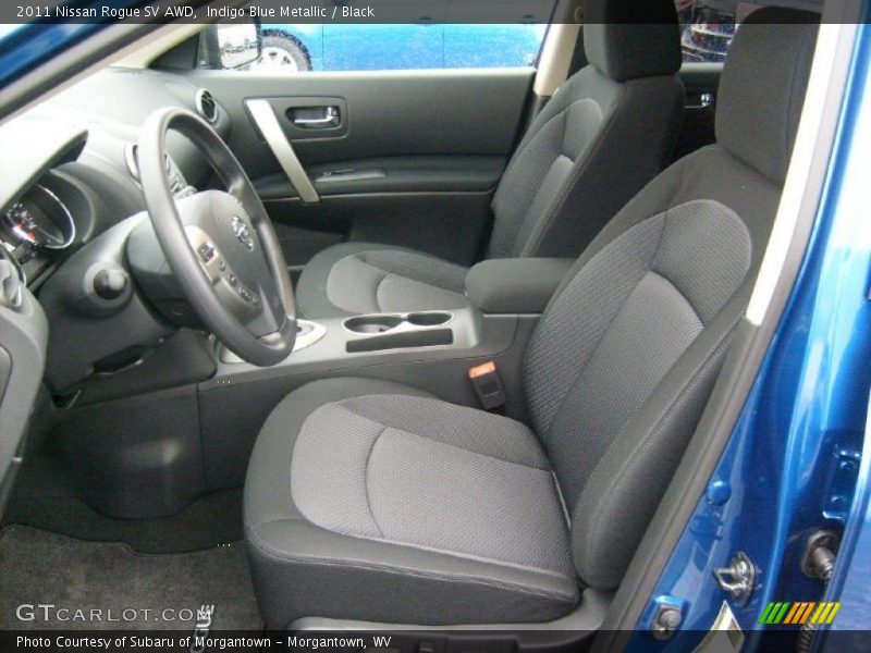  2011 Rogue SV AWD Black Interior