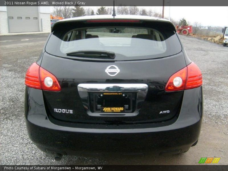  2011 Rogue S AWD Wicked Black
