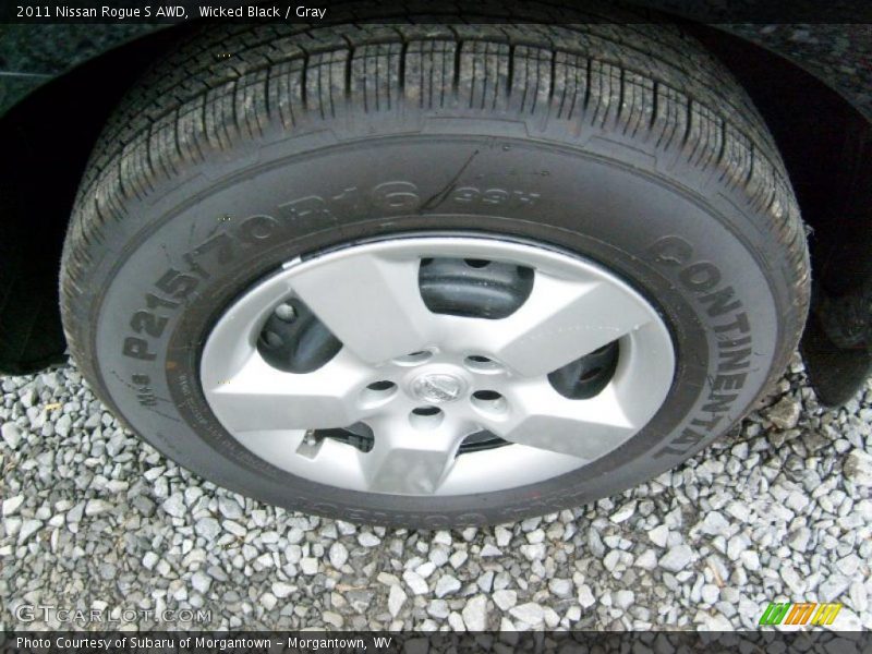  2011 Rogue S AWD Wheel