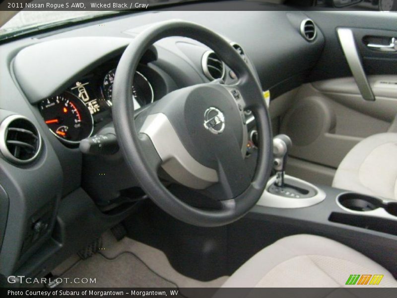 Dashboard of 2011 Rogue S AWD