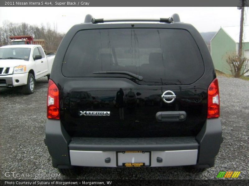 Super Black / Gray 2011 Nissan Xterra S 4x4