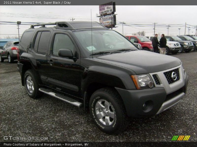 Super Black / Gray 2011 Nissan Xterra S 4x4